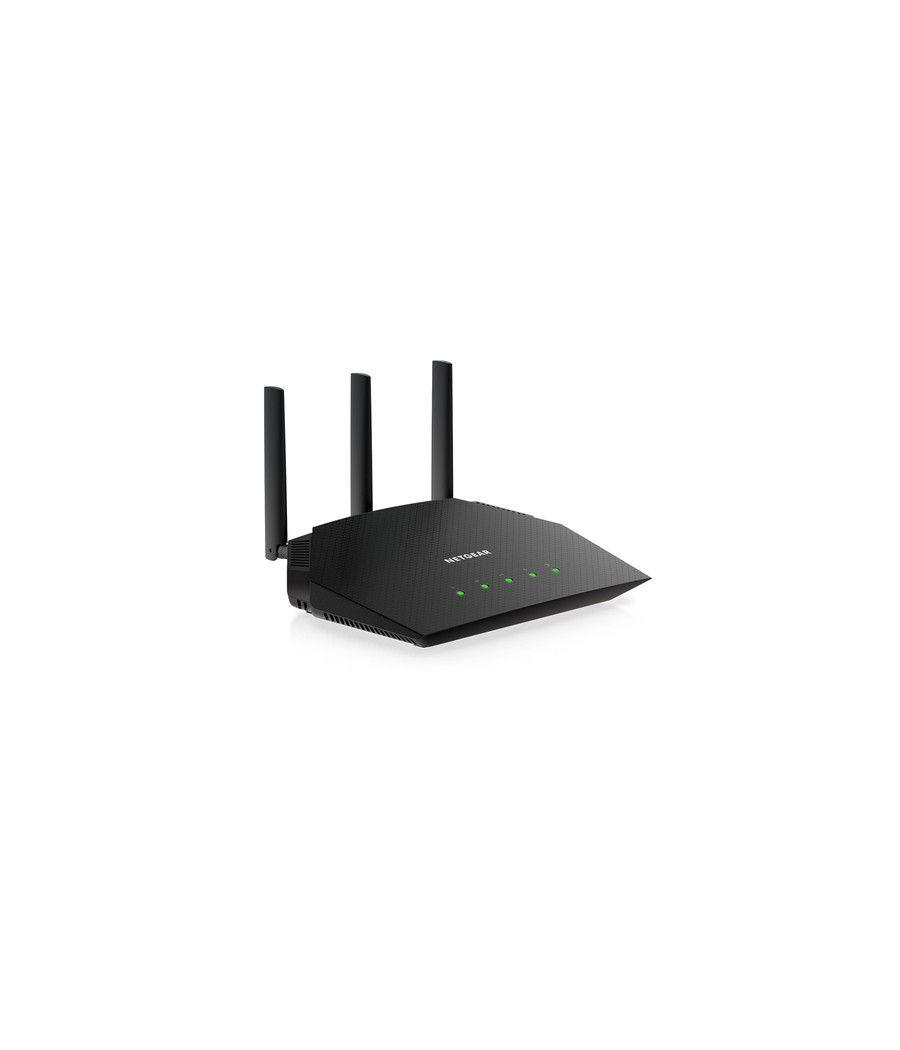 NETGEAR 4-Stream AX1800 WiFi 6 Router (RAX10) router inalámbrico Gigabit Ethernet Doble banda (2,4 GHz / 5 GHz) Negro - Imagen 1