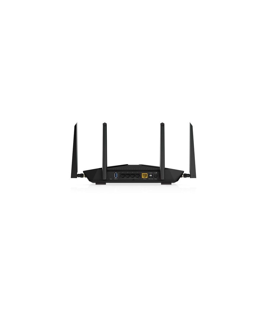 NETGEAR Nighthawk AX5 5-Stream AX4200 WiFi Router (RAX43) router inalámbrico Gigabit Ethernet Doble banda (2,4 GHz / 5 GHz) Negr