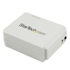 StarTech.com Servidor de Impresión Inalámbrico Wireless N y Ethernet de 1 Puerto USB - 802.11 b/g/n - Imagen 1