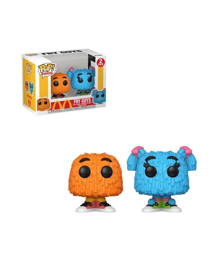 Funko pop iconos mcdonald´s pack fry guy naranja & azul 47761 - Imagen 1