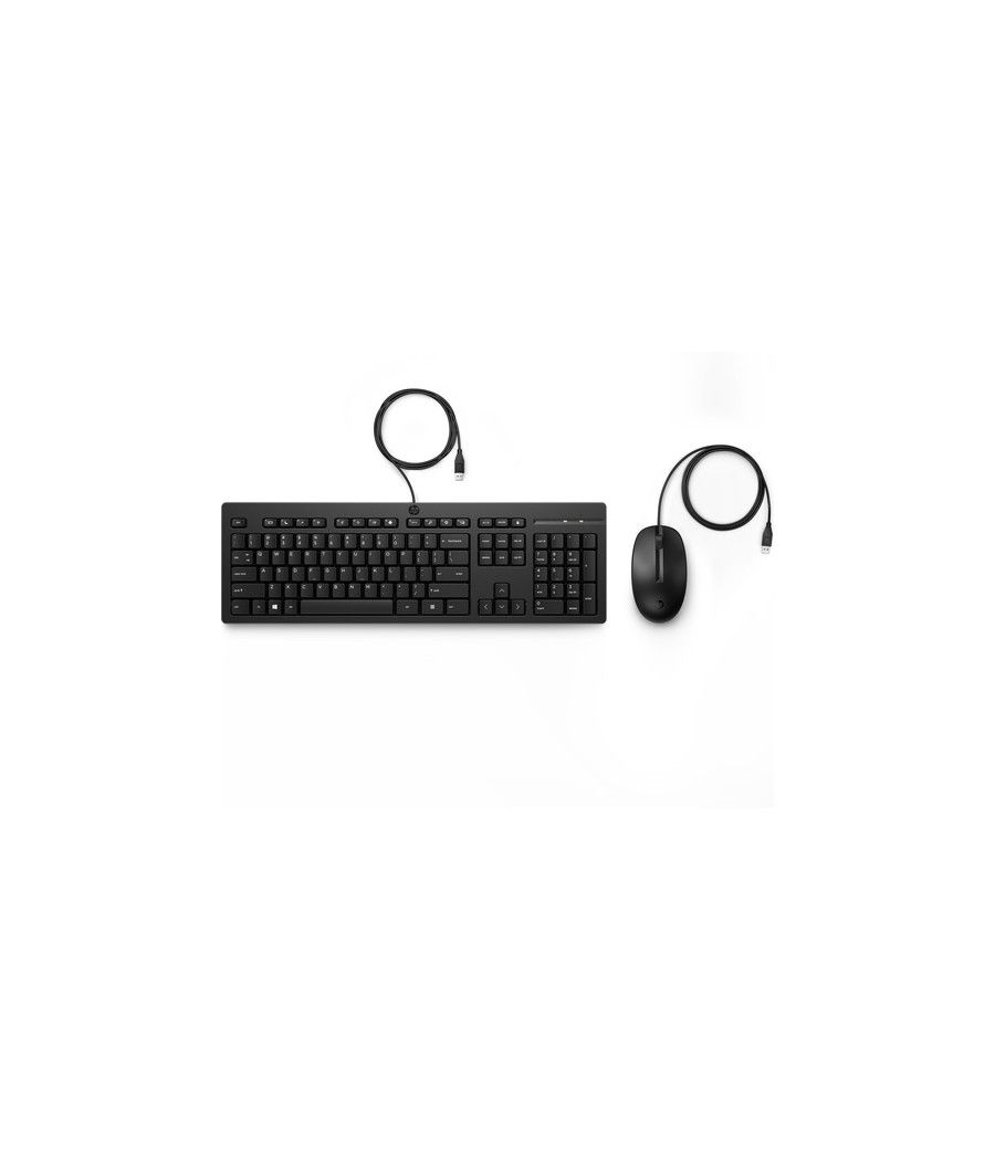 HP Combo de teclado y ratón con cable 225 - Imagen 1