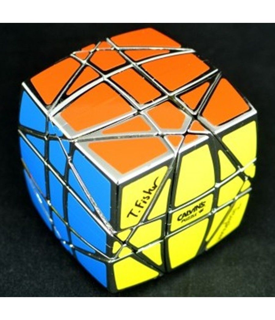 Cubo de rubik calvin's hexaminx plata - Imagen 1