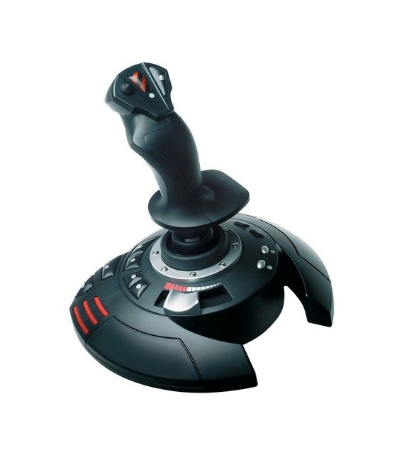 Thrustmaster T.Flight Stick X Negro, Rojo, Plata USB Palanca de mando Analógico PC, Playstation 3 - Imagen 1
