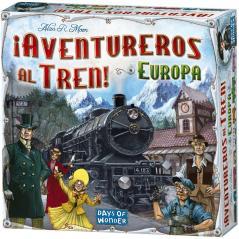 Juego de mesa asmodee ¡aventureros al tren! europa pegi 8 - Imagen 1