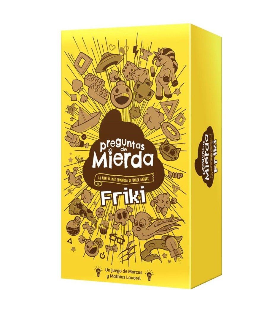 Juego de mesa asmodee preguntas de mierda friki pegi 16 - Imagen 1