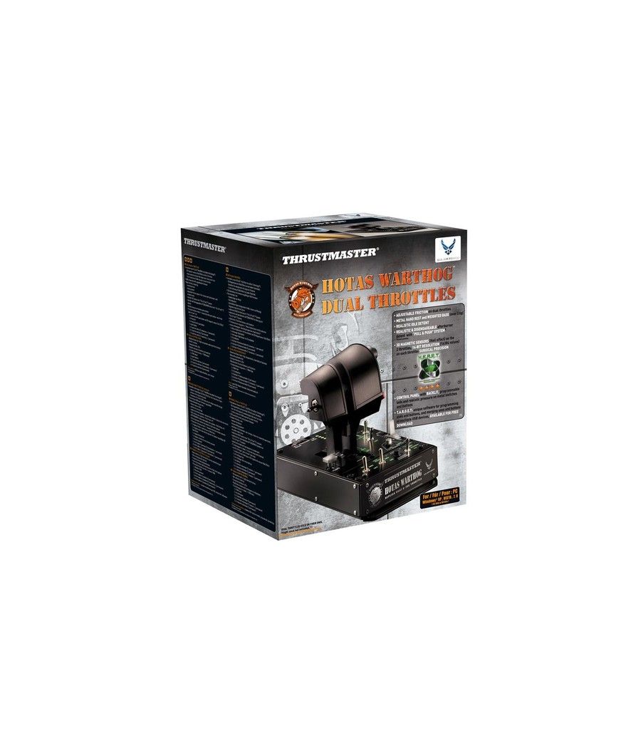Thrustmaster HOTAS Warthog Dual Throttles Negro USB Simulador de Vuelo PC - Imagen 1