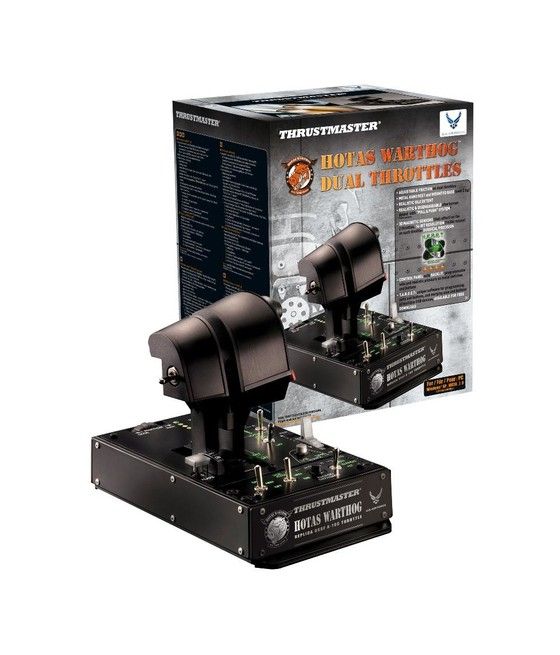 Thrustmaster HOTAS Warthog Dual Throttles Negro USB Simulador de Vuelo PC - Imagen 6