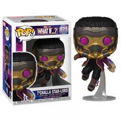 Funko pop marvel what if tchalla star lord 55812 - Imagen 1