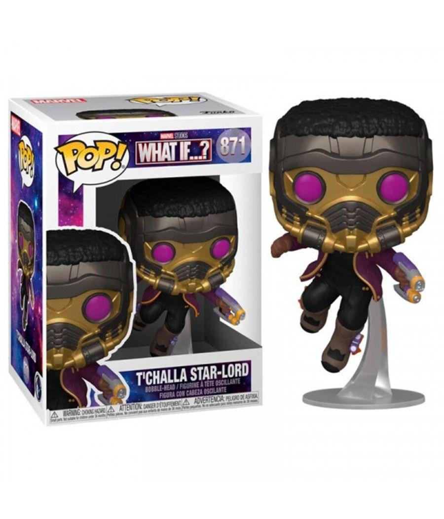 Funko pop marvel what if tchalla star lord 55812 - Imagen 1