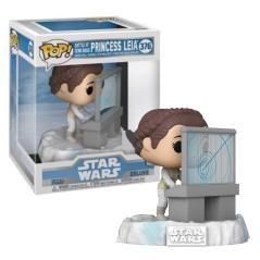 Funko pop deluxe star wars princesa leia en la batalla de la base en echo 45901 - Imagen 1