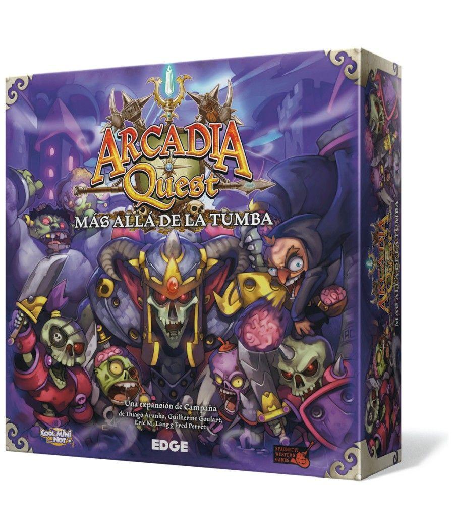 Juego de mesa arcadia quest: mas alla de la tumba pegi 14 - Imagen 1