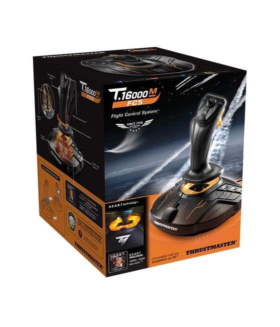 Thrustmaster T-16000M FC S Negro, Naranja USB Palanca de mando Analógico/Digital PC - Imagen 7