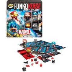 Juego de mesa funkoverse marvel edicion 100 capitan america iron man viuda negra & pantera negra 57518 - Imagen 1