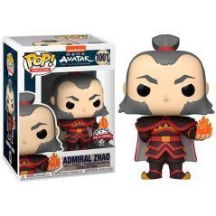 Funko pop animacion avatar the last airbender la leyenda de aang admiral zhao con bola de fuego edicion especial 56965 - Imagen 