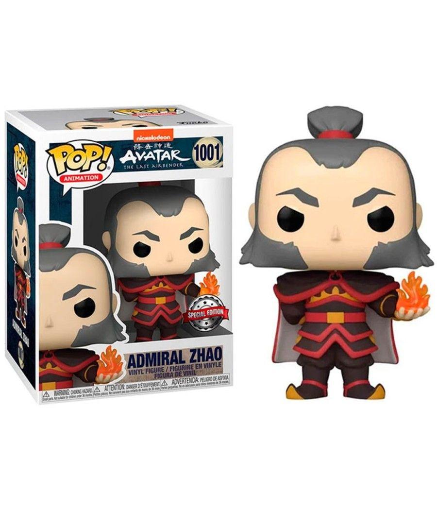 Funko pop animacion avatar the last airbender la leyenda de aang admiral zhao con bola de fuego edicion especial 56965 - Imagen 