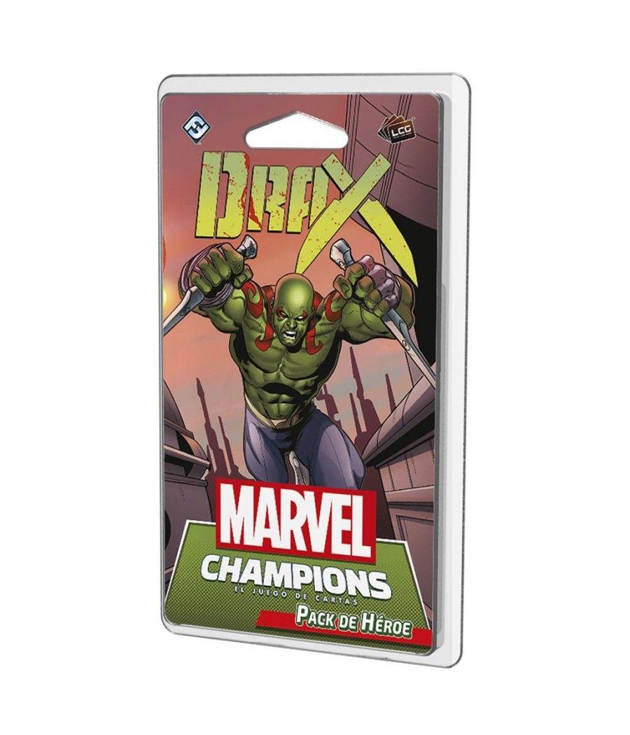 Juego de cartas marvel champions: drax 60 cartas pegi 14 - Imagen 1