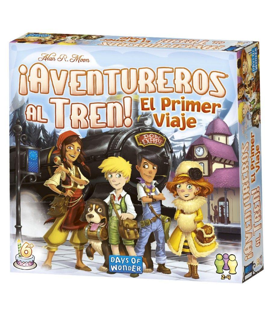 Juego de mesa ¡aventureros al tren! el primer viaje pegi 6 - Imagen 1