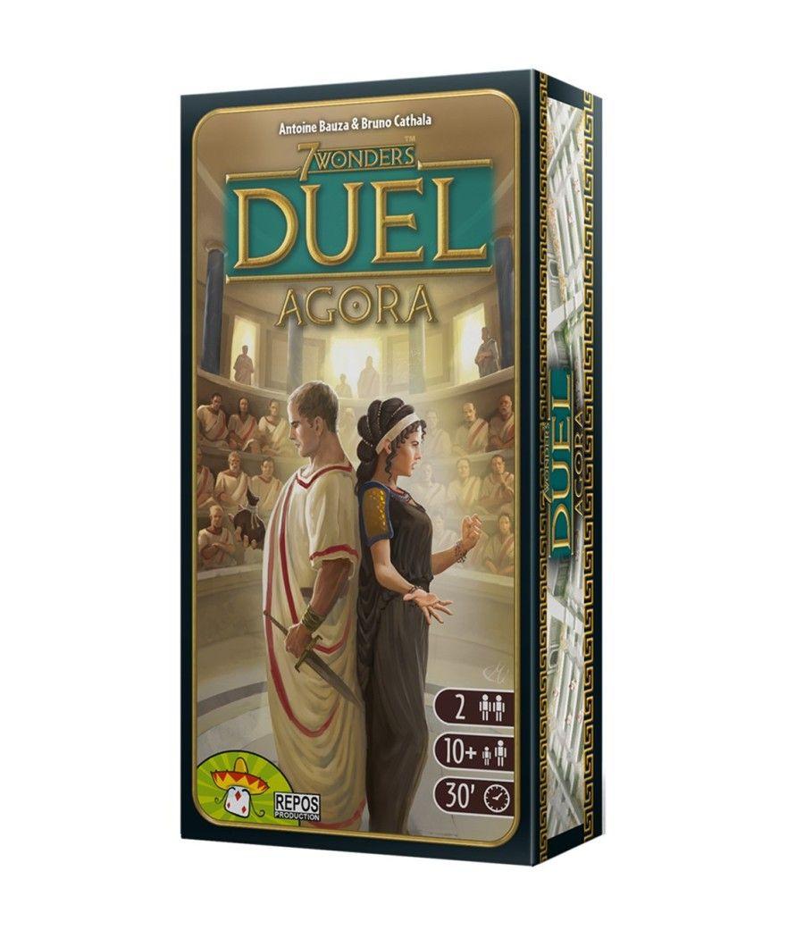 Juego de mesa 7 wonders: duel pegi agora 10 - Imagen 1