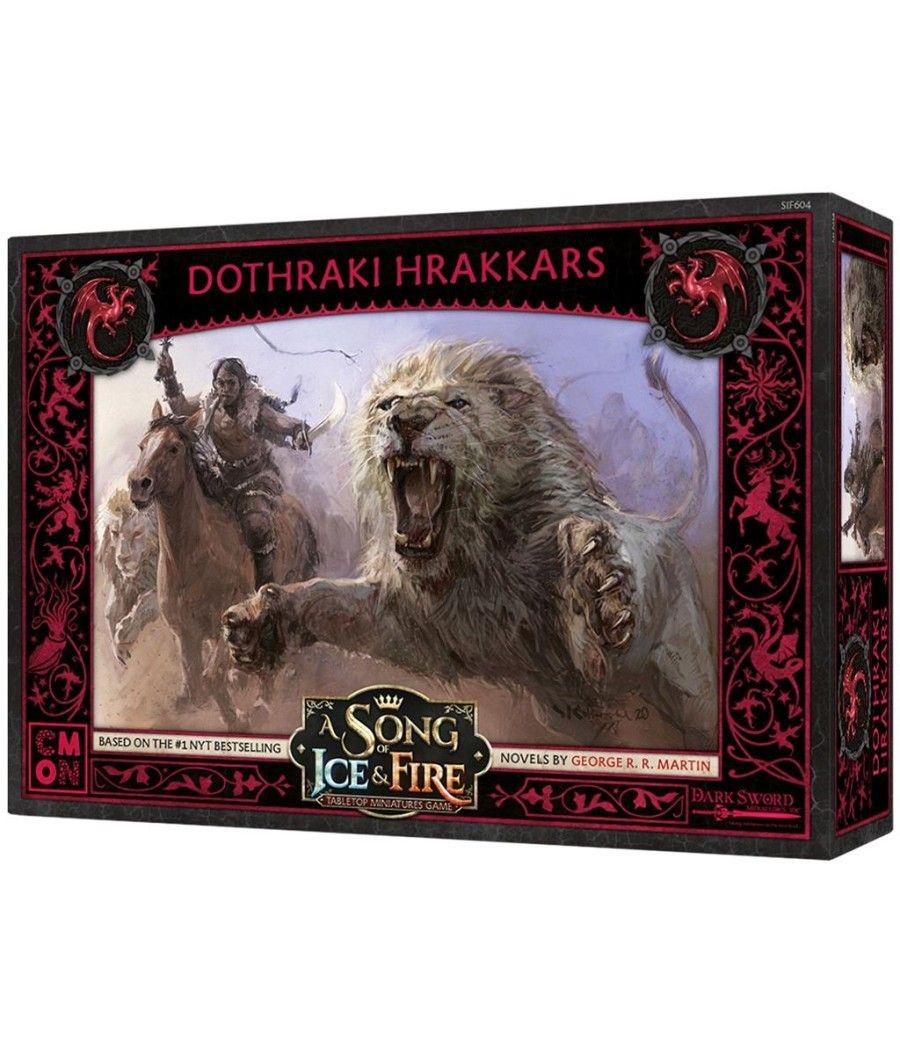 Juego de mesa cancion de hielo y fuego: dothraki hrakkars pegi 14 - Imagen 1