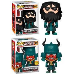 Funko pop animacion samurai jack jack con armadura opcion chase 49276 - Imagen 1