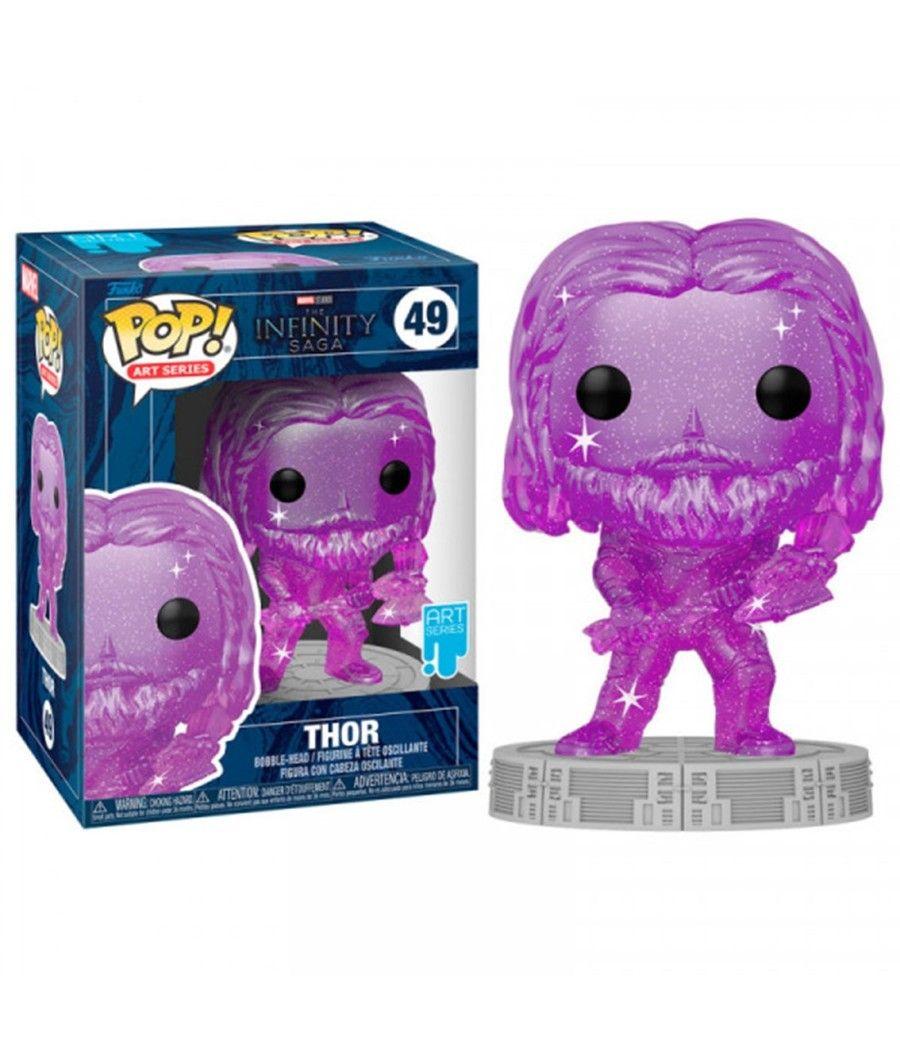 Funko pop marvel infinity saga thor gema del poder 57618 - Imagen 1