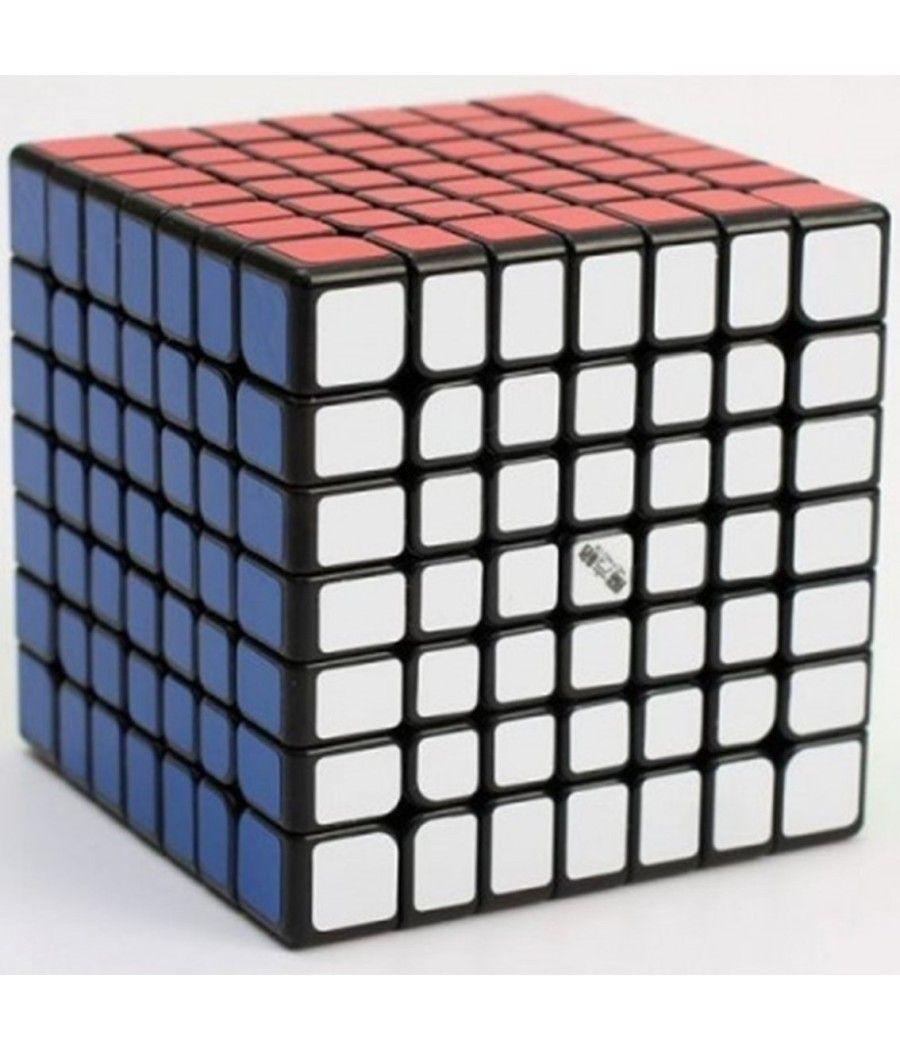 Cubo de rubik qiyi qixing w 7x7 negra - Imagen 1