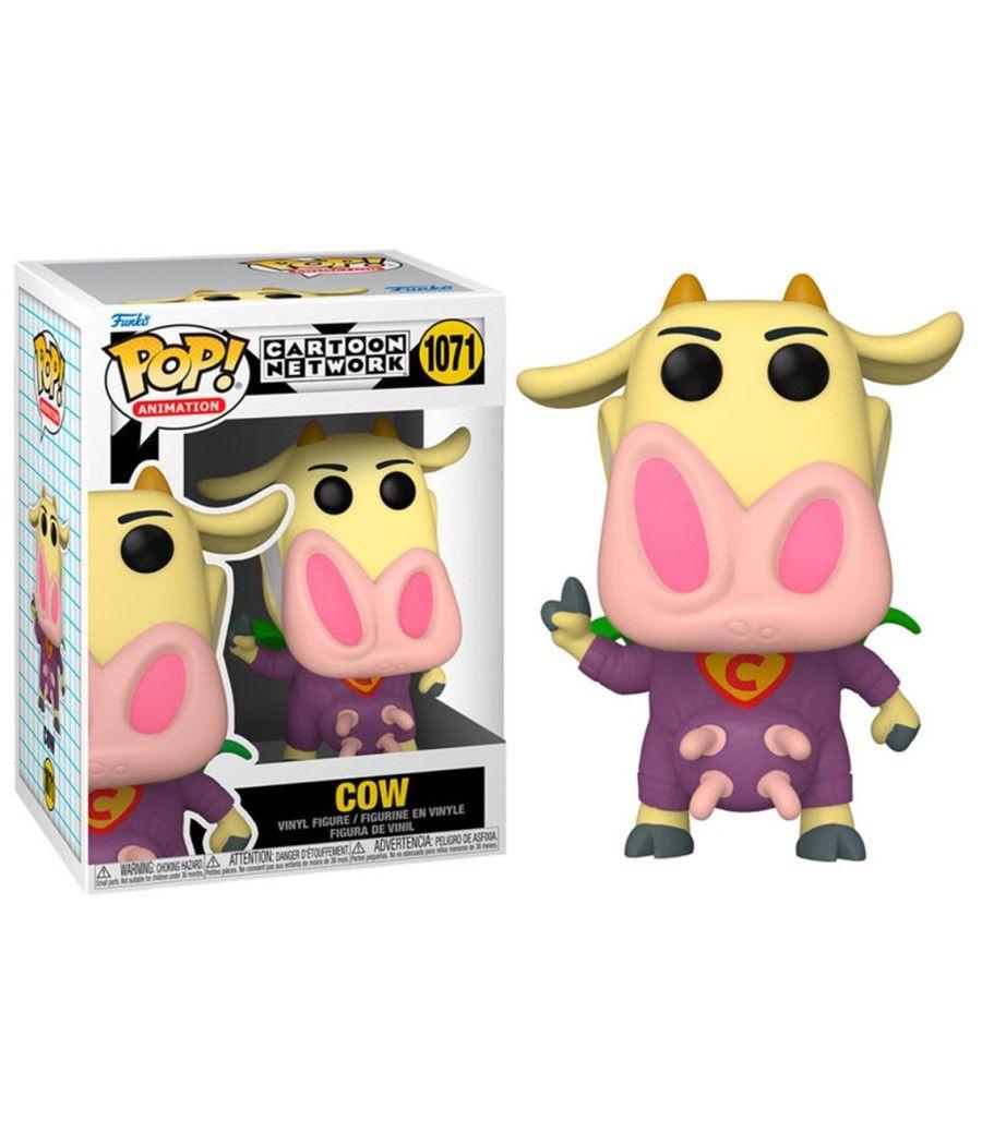 Funko pop animacion cartoon network vaca y pollo super vaca 57791 - Imagen 1