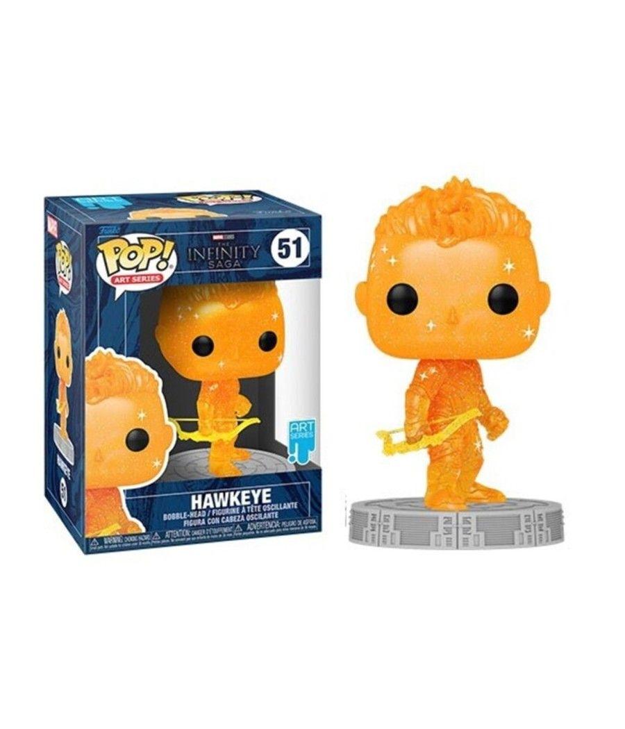 Funko pop marvel infinity saga ojo de halcon gema del alma 57615 - Imagen 1