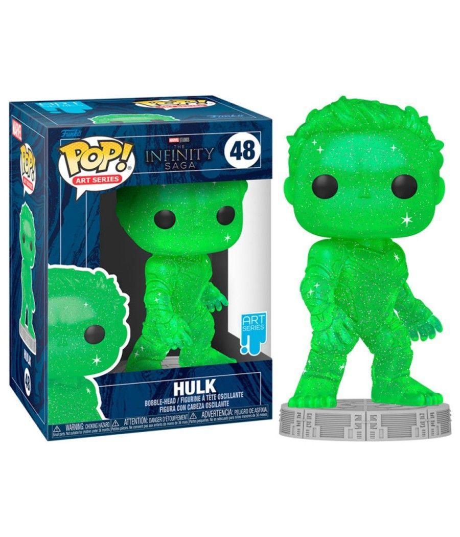 Funko pop marvel infinity saga hulk gema del tiempo 57616 - Imagen 1