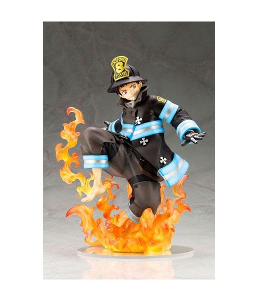 Figura kotobukiya fire force shinra kusakabe brillo en la oscuridad - Imagen 1