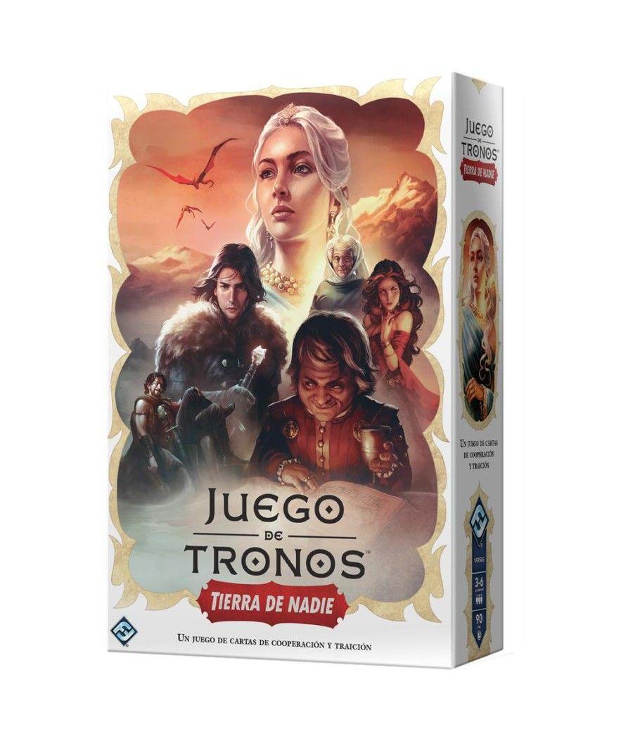 Juego de mesa juego de tronos: tierra de nadie pegi 14 - Imagen 1