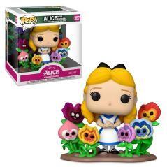 Funko pop deluxe disney alicia en el pais de las maravillas 70th alicia con flores 55733 - Imagen 1