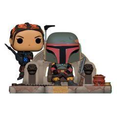 Funko pop moment star wars the mandalorian boba fett & fennec shand 58391 - Imagen 1