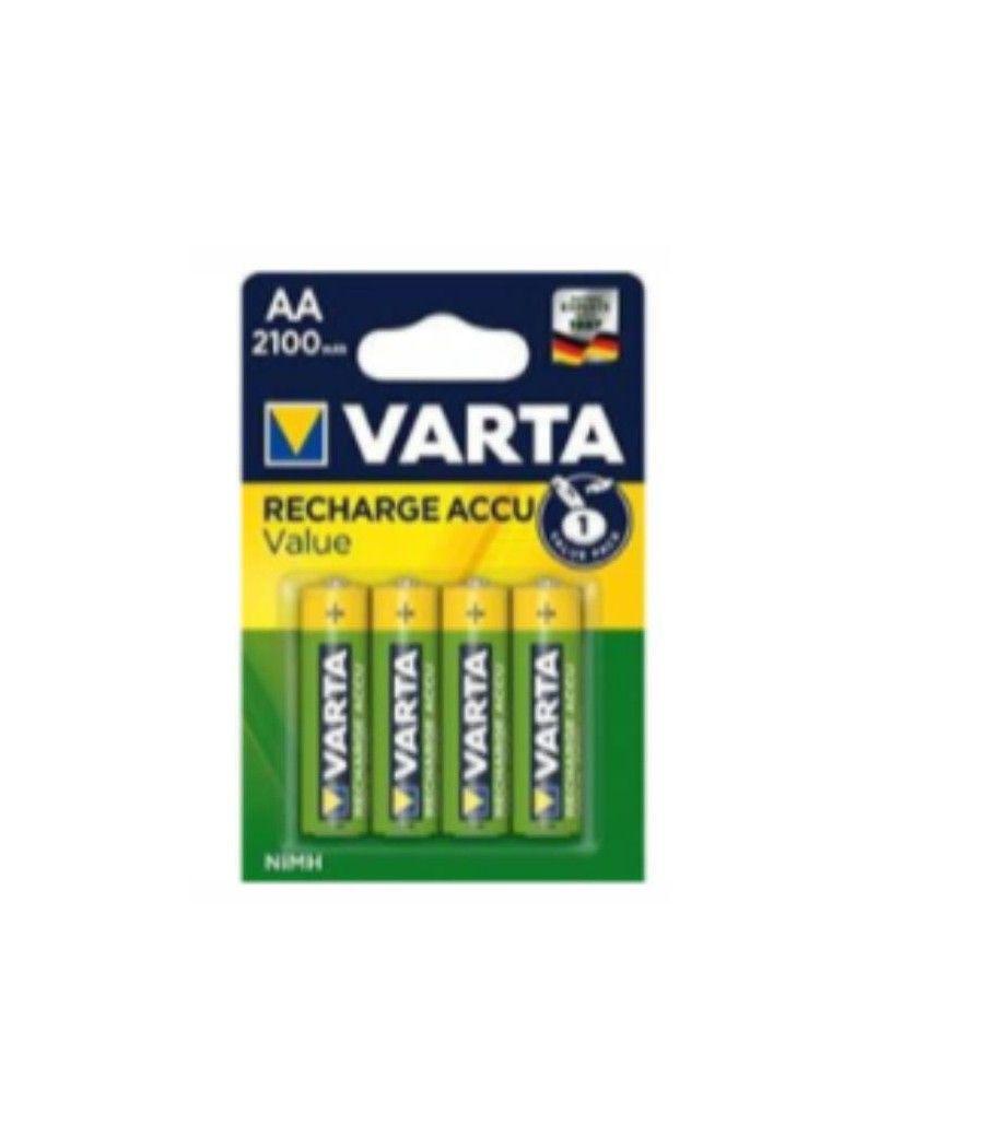 Rech.accu value aa 2100mah bli 4 - Imagen 1