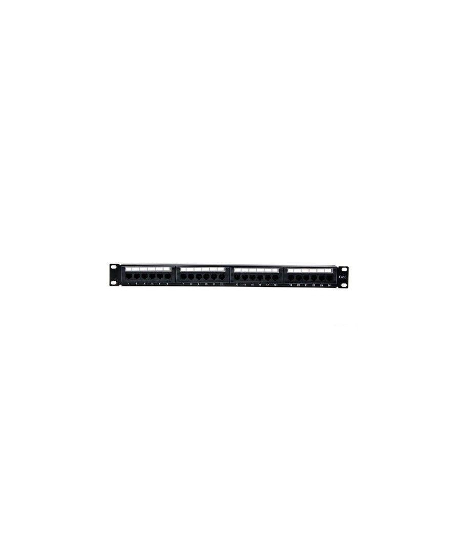 Phasak - panel de parcheo 19" cat.6 utp rj45 dual 1u - Imagen 1