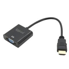 iggual Adaptador HDMI a VGA + audio (3.5 mm) - Imagen 2
