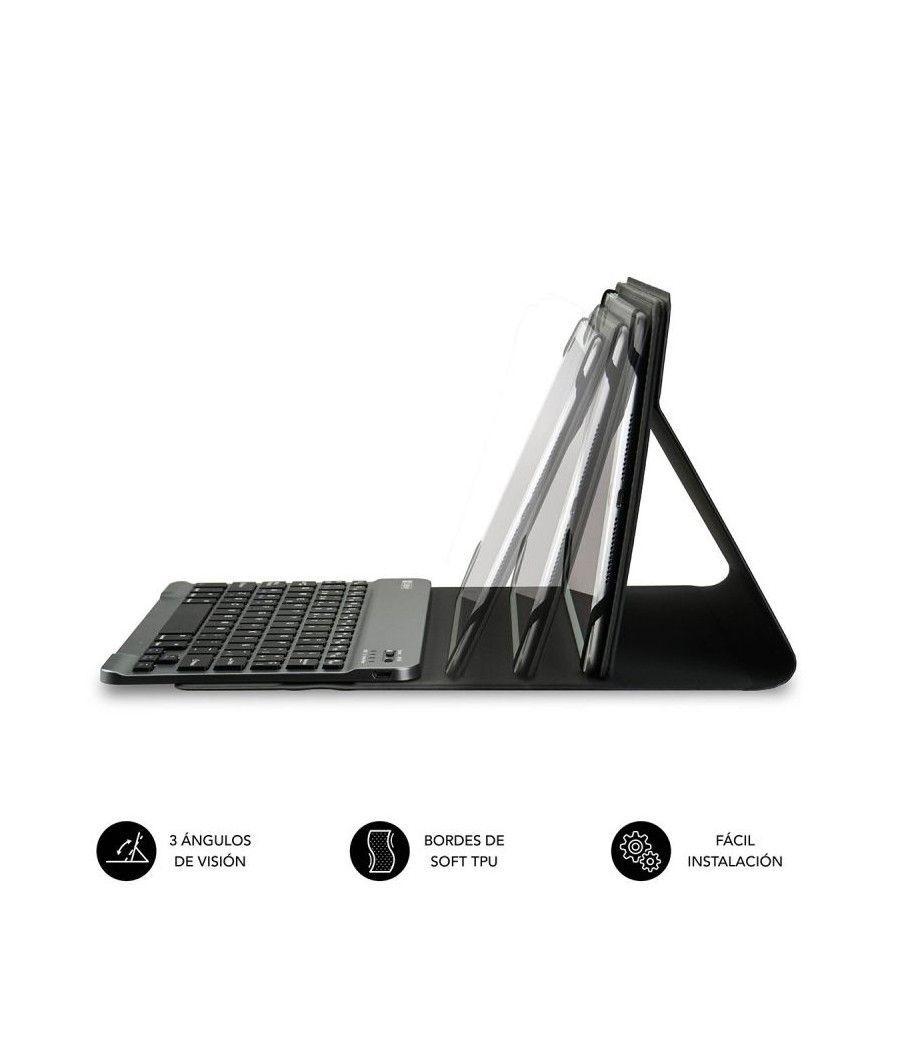 Funda con teclado subblim keytab pro bluetooth para tablets de 10.1'/ negra - Imagen 4