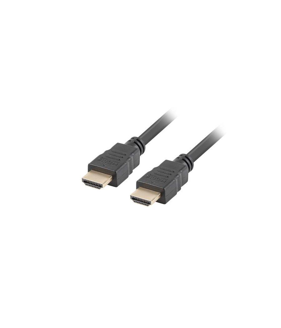 Cable hdmi lanberg macho -  macho v2.0 4k 15m negro - Imagen 1