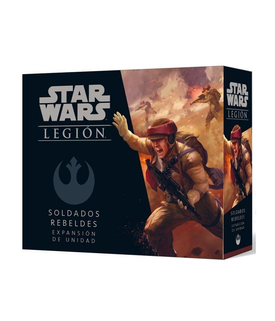 Juego de mesa star wars legión: soldados rebeldes pegi 14 - Imagen 1