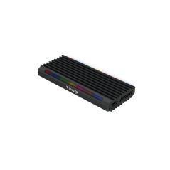 Tooq Caja Externa SSD M.2 NGFF/NVMe USB-C Negro - Imagen 1