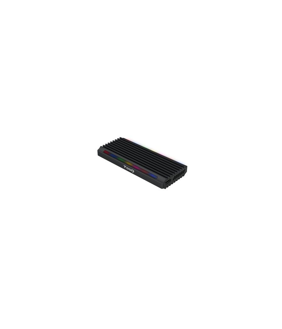 Tooq Caja Externa SSD M.2 NGFF/NVMe USB-C Negro - Imagen 1