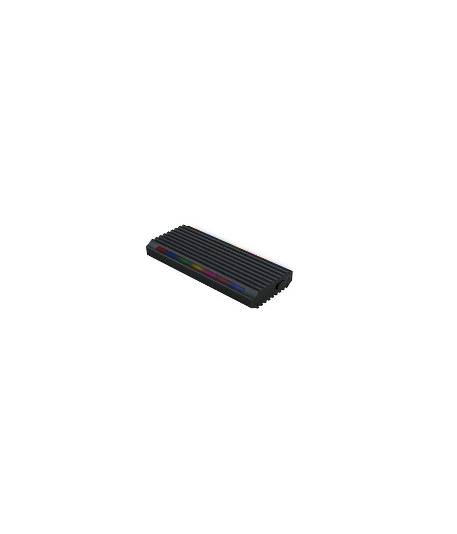 Tooq Caja Externa SSD M.2 NGFF/NVMe USB-C Negro - Imagen 2