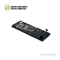 Tooq Caja Externa SSD M.2 NGFF/NVMe USB-C Negro - Imagen 5