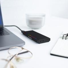 Tooq Caja Externa SSD M.2 NGFF/NVMe USB-C Negro - Imagen 8