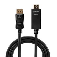 2m displayport to hdmi 10.2g cable - Imagen 2