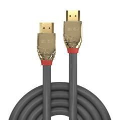 15m standard hdmi cable, gold line - Imagen 2