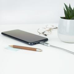 Nanocable Adaptador USB-C/M-MicroB/H, Aluminio - Imagen 5