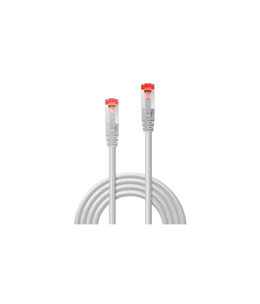 0.5m cat.6 s/ftp cable, grey - Imagen 2