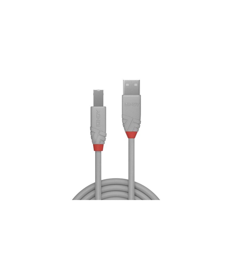2m usb 2.0 type a to b cable  aline - Imagen 2