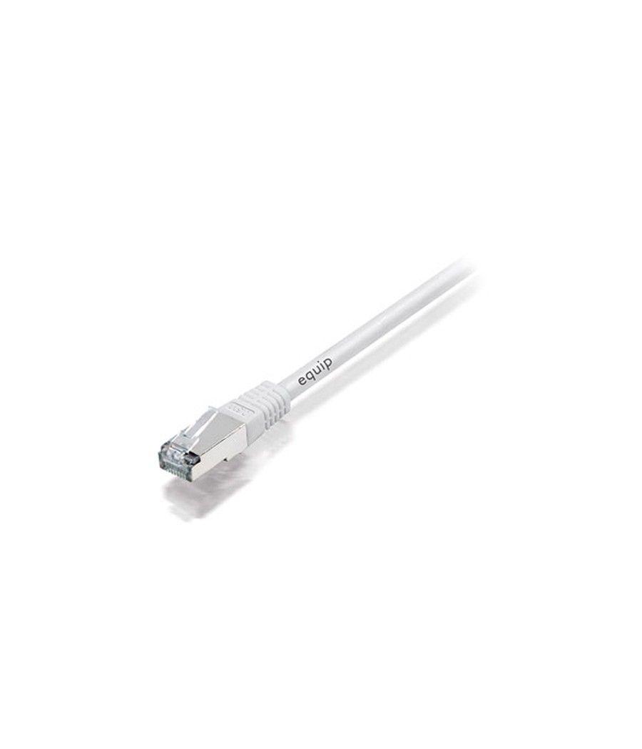 Cable red equip latiguillo rj45 s - ftp cat7 1m blanco - Imagen 1